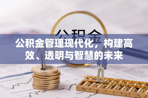东湖公积金管理现代化，构建高效、透明与智慧的未来