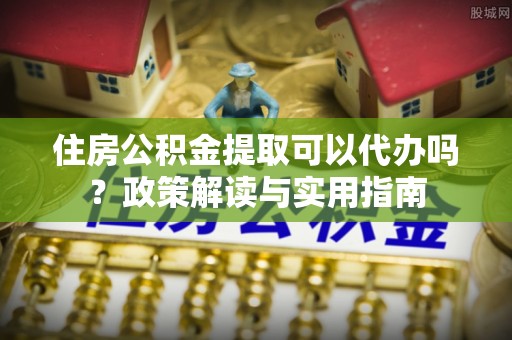 东湖住房公积金提取可以代办吗？政策解读与实用指南