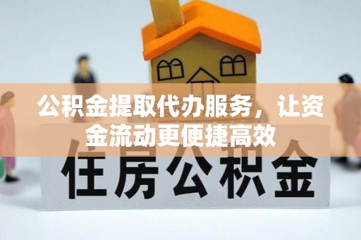 东湖公积金提取代办服务，让资金流动更便捷高效