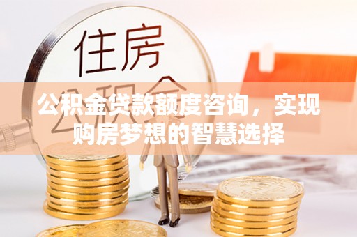 东湖公积金贷款额度咨询，实现购房梦想的智慧选择