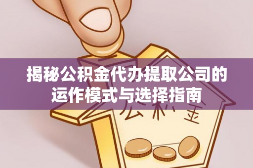 东湖揭秘公积金代办提取公司的运作模式与选择指南