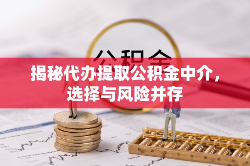 东湖揭秘代办提取公积金中介，选择与风险并存