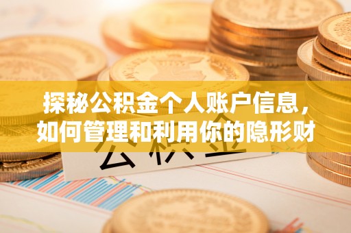 东湖探秘公积金个人账户信息，如何管理和利用你的隐形财富