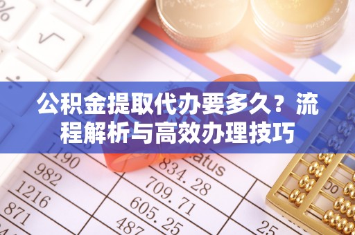 东湖公积金提取代办要多久？流程解析与高效办理技巧
