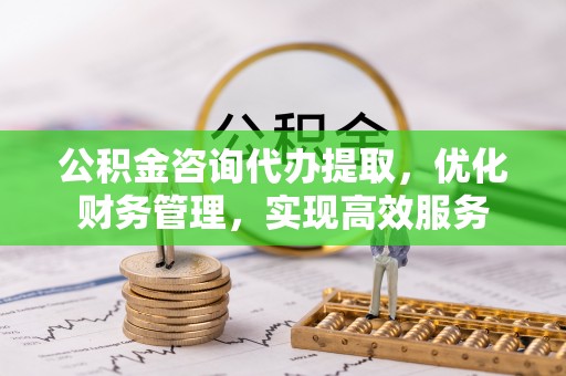 东湖公积金咨询代办提取，优化财务管理，实现高效服务