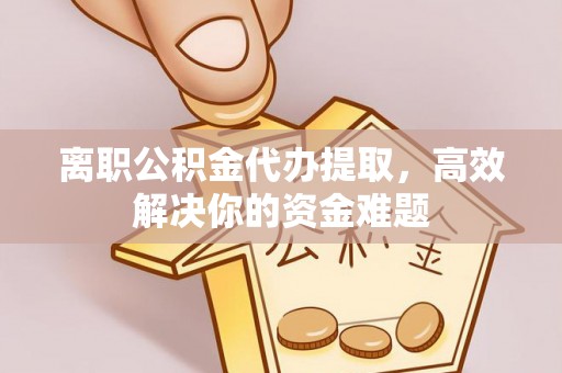 东湖离职公积金代办提取，高效解决你的资金难题