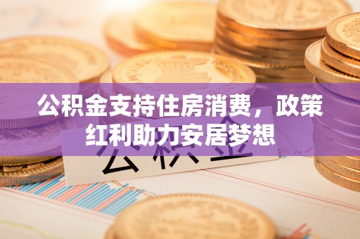东湖公积金支持住房消费，政策红利助力安居梦想