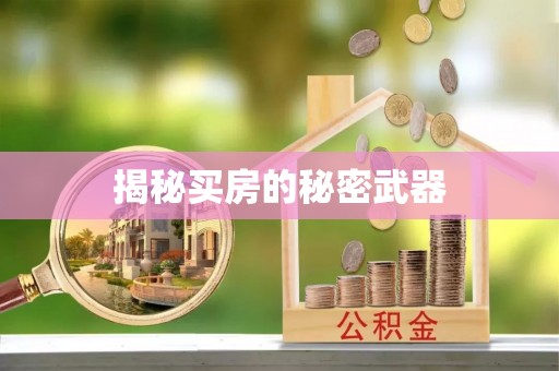 东湖揭秘买房的秘密武器