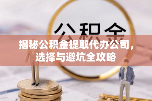 东湖揭秘公积金提取代办公司，选择与避坑全攻略
