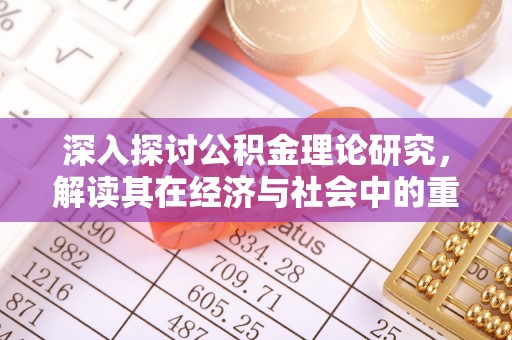 东湖深入探讨公积金理论研究，解读其在经济与社会中的重要角色
