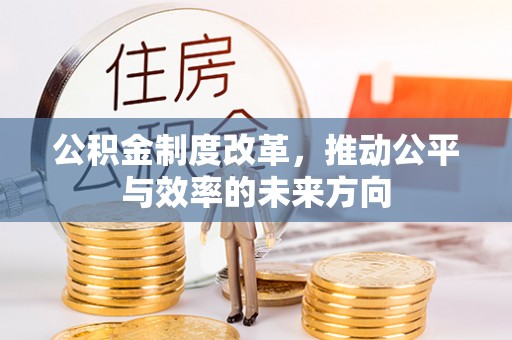 东湖公积金制度改革，推动公平与效率的未来方向