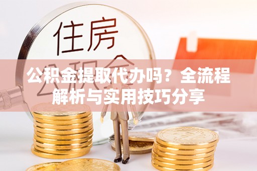 东湖公积金提取代办吗？全流程解析与实用技巧分享