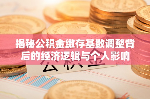 东湖揭秘公积金缴存基数调整背后的经济逻辑与个人影响