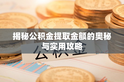东湖揭秘公积金提取金额的奥秘与实用攻略
