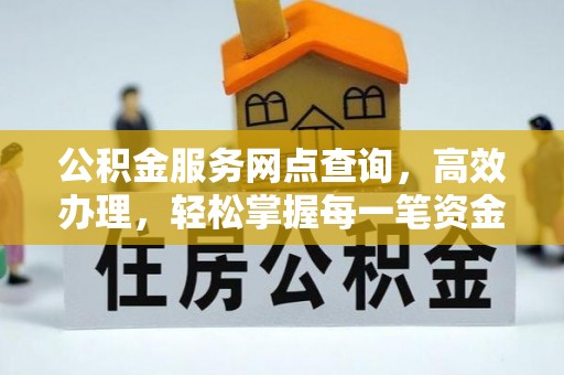 东湖公积金服务网点查询，高效办理，轻松掌握每一笔资金动态
