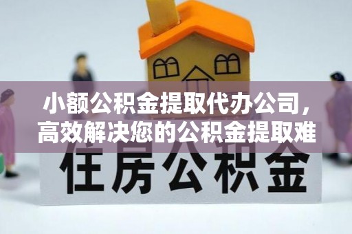 东湖小额公积金提取代办公司，高效解决您的公积金提取难题