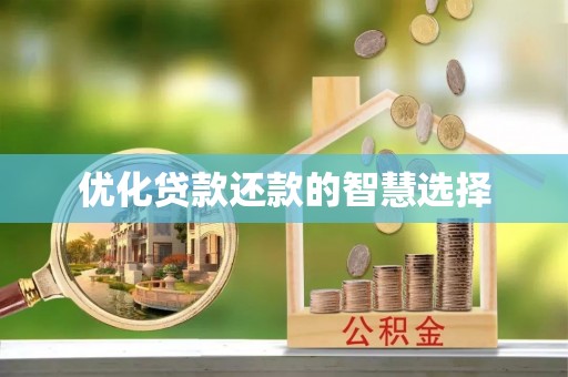 东湖优化贷款还款的智慧选择