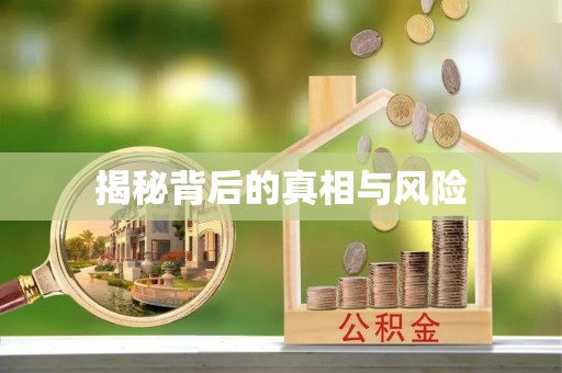东湖揭秘背后的真相与风险