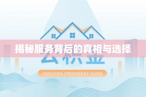 东湖揭秘服务背后的真相与选择