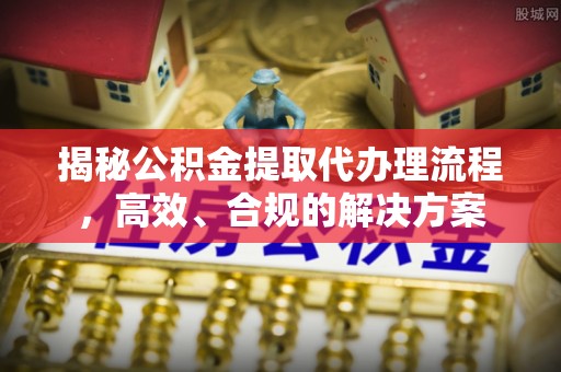 东湖揭秘公积金提取代办理流程，高效、合规的解决方案