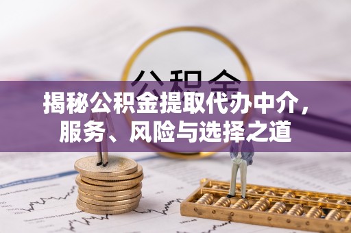 东湖揭秘公积金提取代办中介，服务、风险与选择之道
