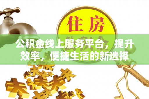 东湖公积金线上服务平台，提升效率，便捷生活的新选择