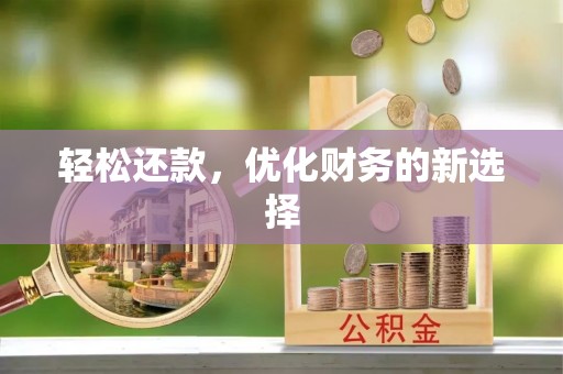 东湖轻松还款，优化财务的新选择