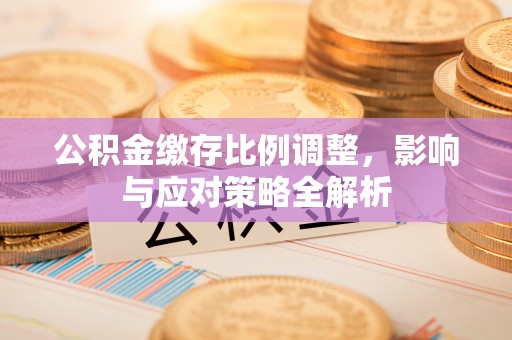 东湖公积金缴存比例调整，影响与应对策略全解析