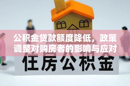 东湖公积金贷款额度降低，政策调整对购房者的影响与应对策略