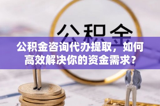 东湖公积金咨询代办提取，如何高效解决你的资金需求？