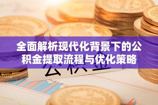 东湖全面解析现代化背景下的公积金提取流程与优化策略