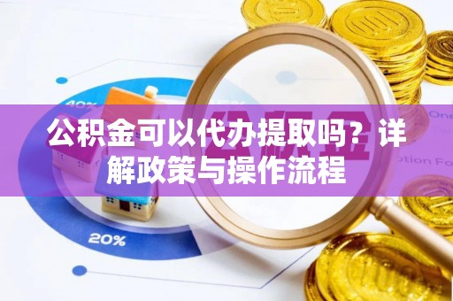 东湖公积金可以代办提取吗？详解政策与操作流程