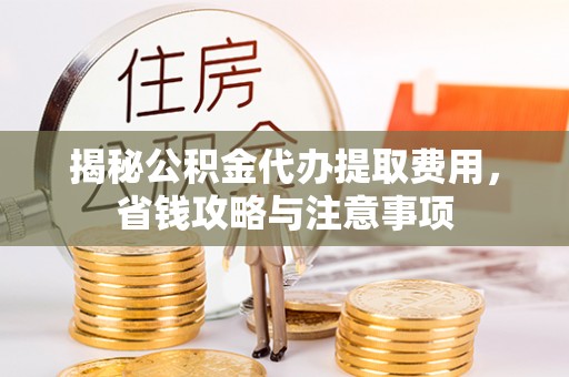 东湖揭秘公积金代办提取费用，省钱攻略与注意事项