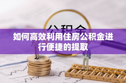 东湖如何高效利用住房公积金进行便捷的提取
