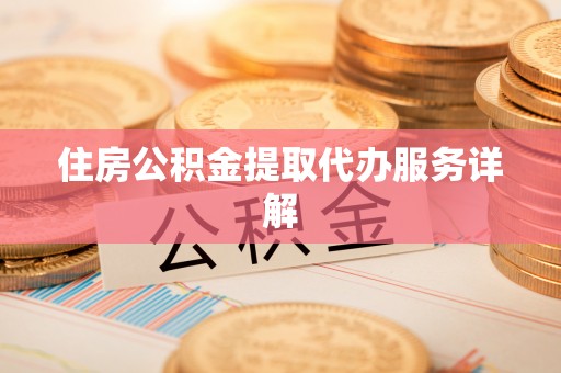 东湖住房公积金提取代办服务详解